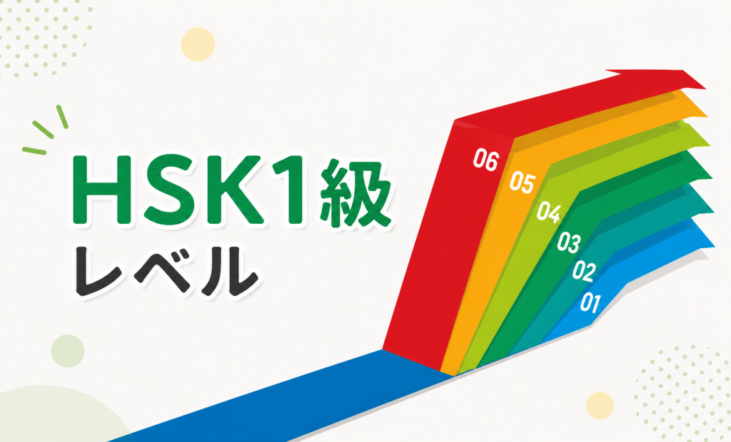HSK1級レベルを徹底解説！合格に必要な語彙数と勉強時間とは